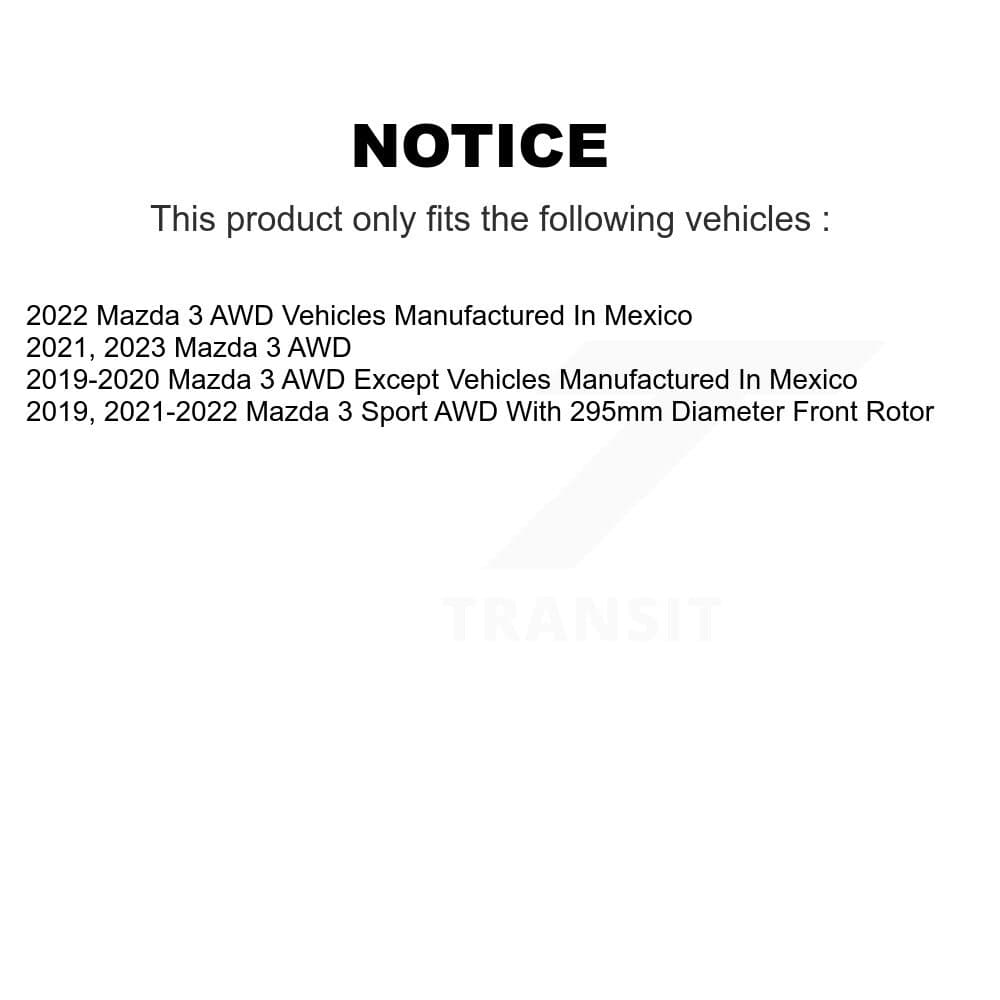 Transit Auto - K8S-103960 - Front Disc Brake Kits image 19