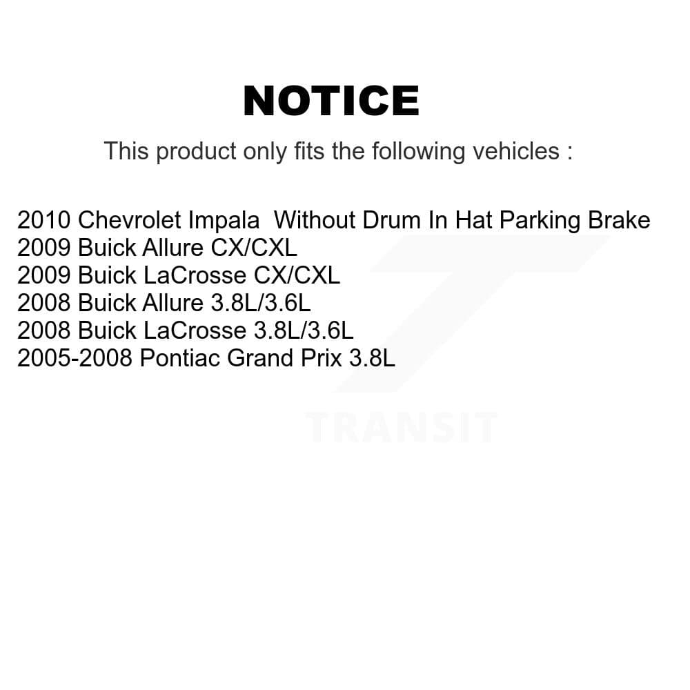 Transit Auto - K8S-104593 - Rear Disc Brake Kits image 19