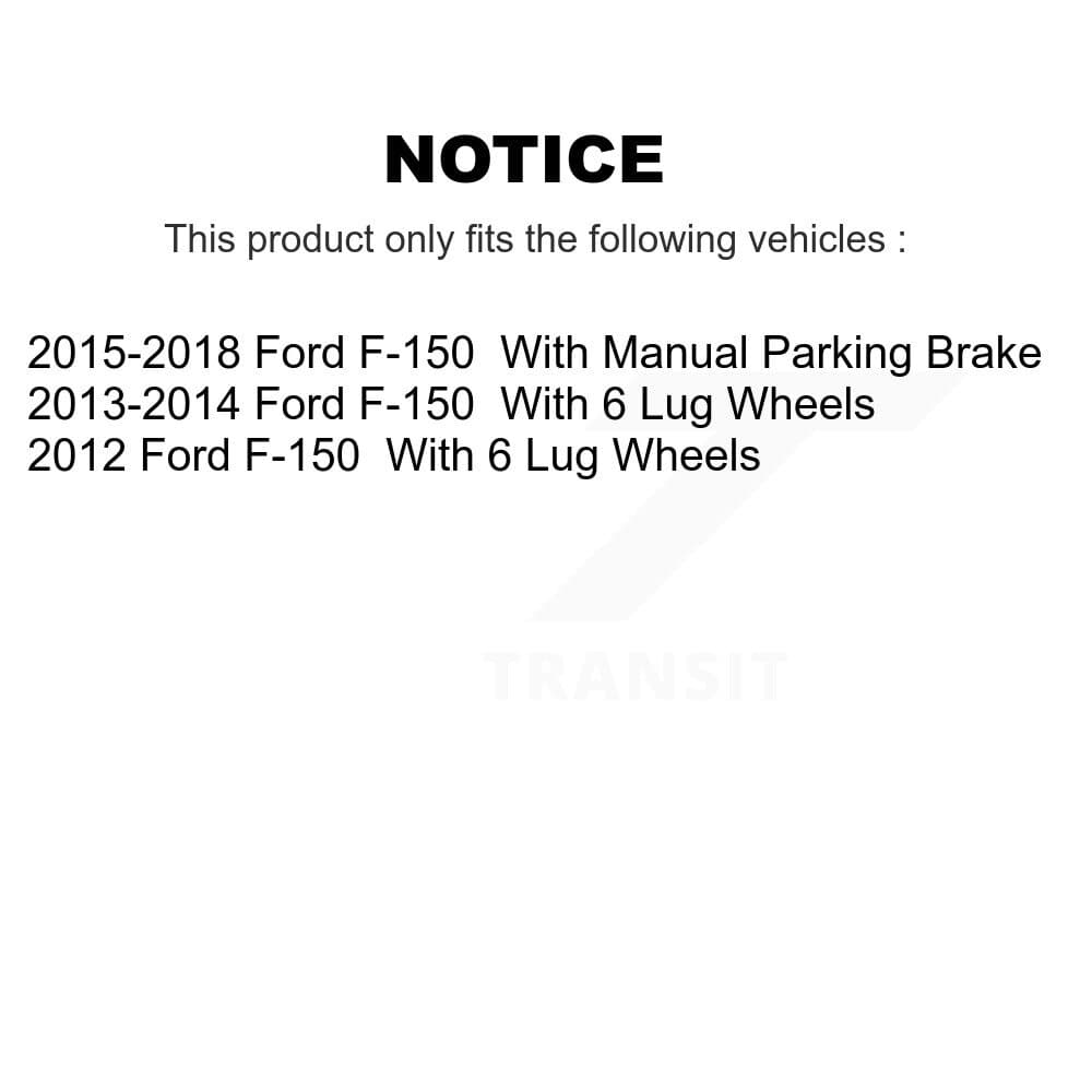 Transit Auto - K8S-104706 - Rear Disc Brake Kits image 19