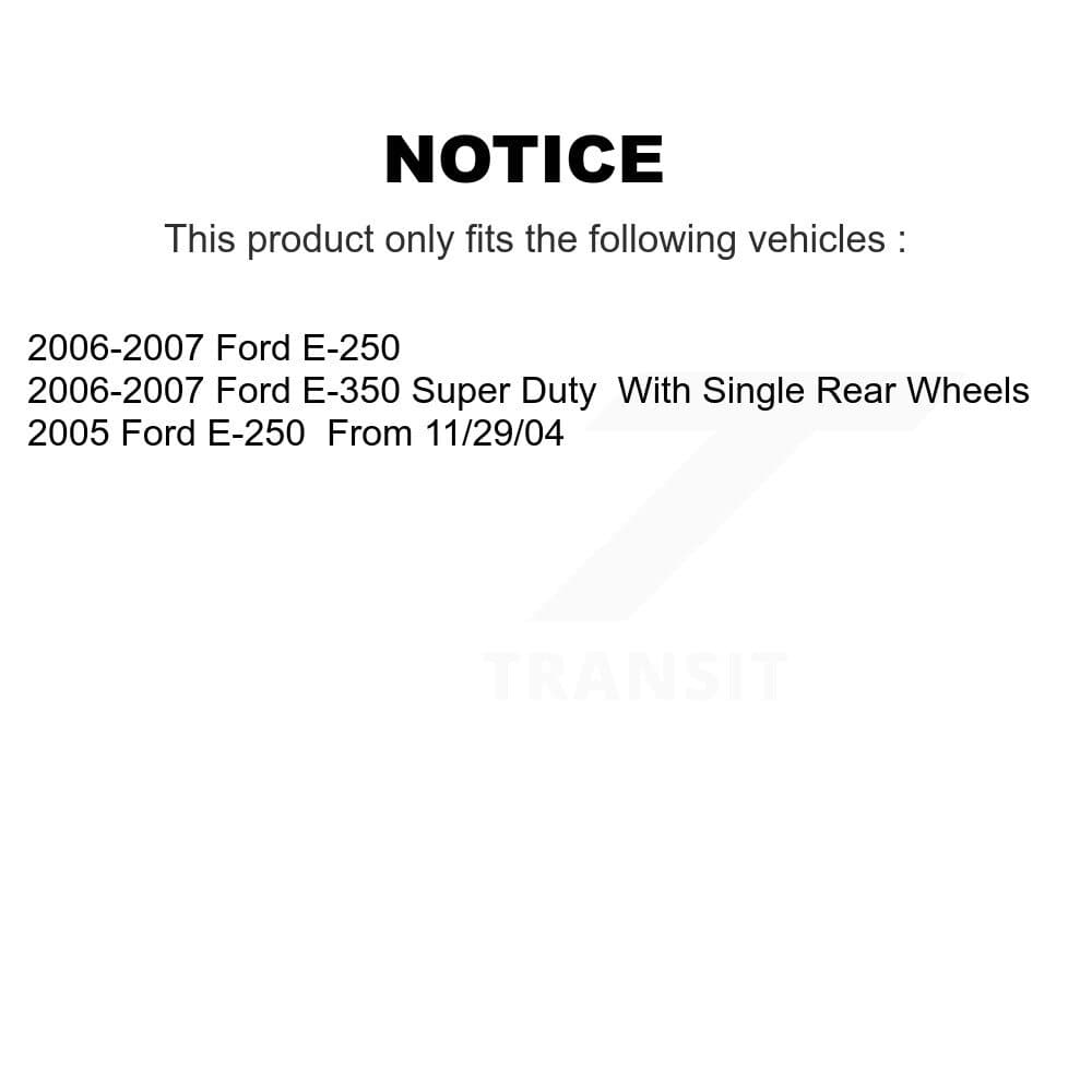 Transit Auto - K8S-104812 - Rear Disc Brake Kits image 19