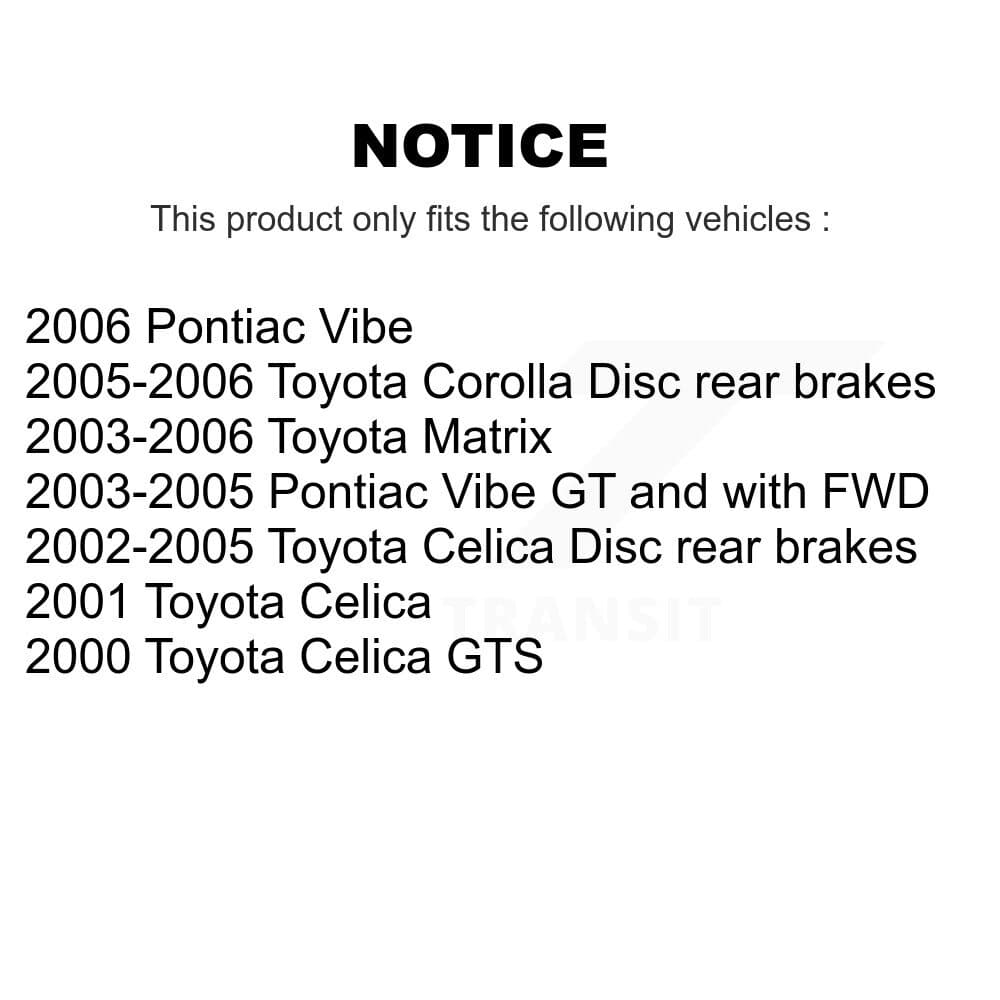 Transit Auto - K8S-104881 - Rear Disc Brake Kits image 19