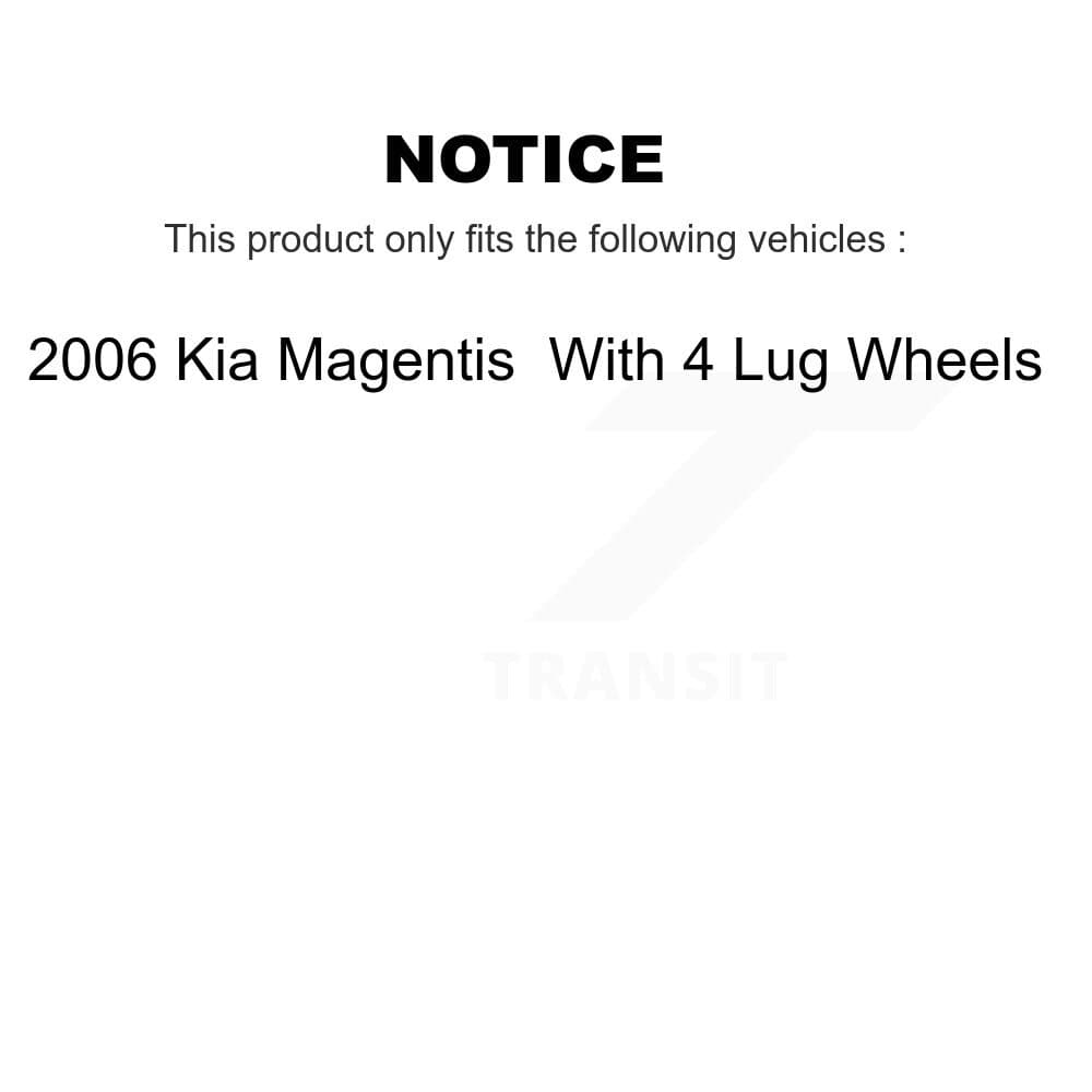Transit Auto - K8S-105207 - Rear Disc Brake Kits image 19