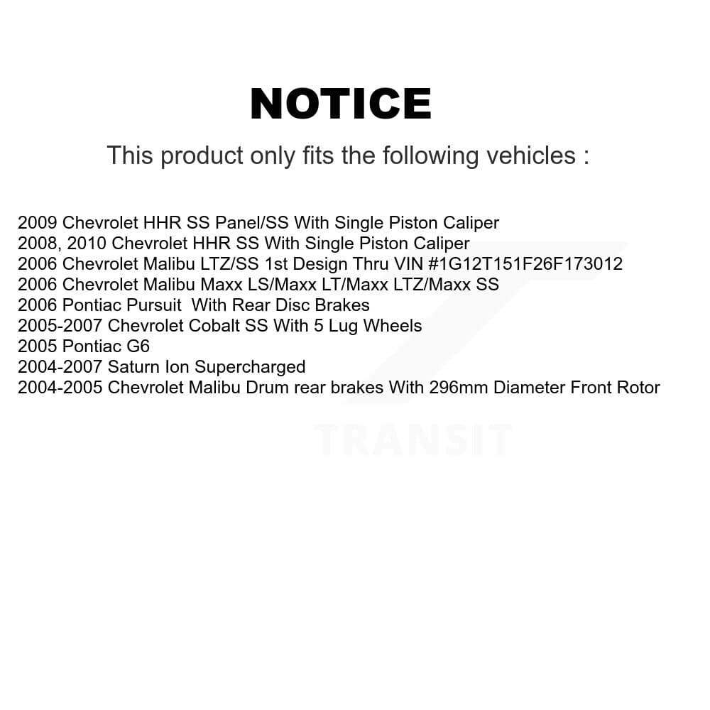 Transit Auto - K8T-100035 - Front Disc Brake Kits image 24