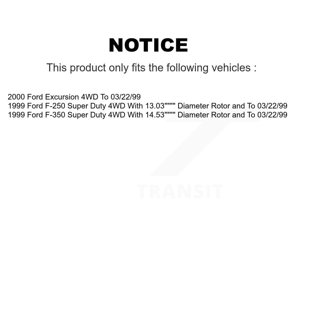 Transit Auto - K8T-100111 - Front Disc Brake Kits image 24