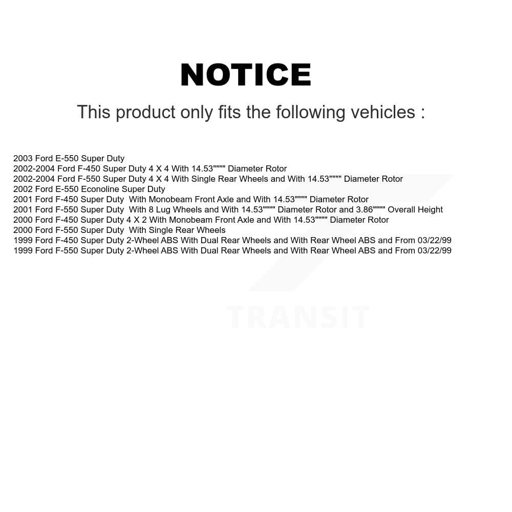 Transit Auto - K8T-100121 - Front Disc Brake Kits image 24