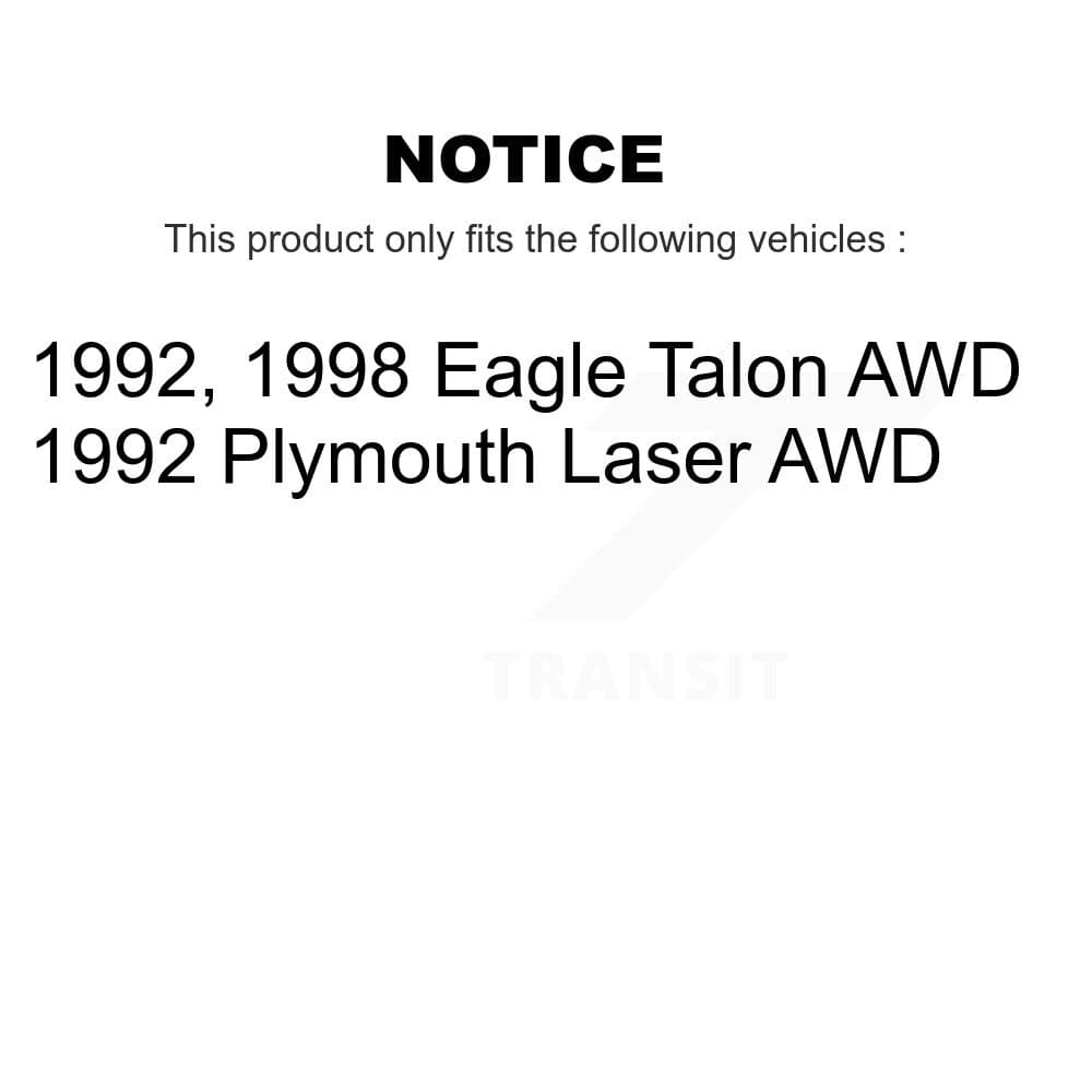 Transit Auto - K8T-100273 - Front Disc Brake Kits image 24