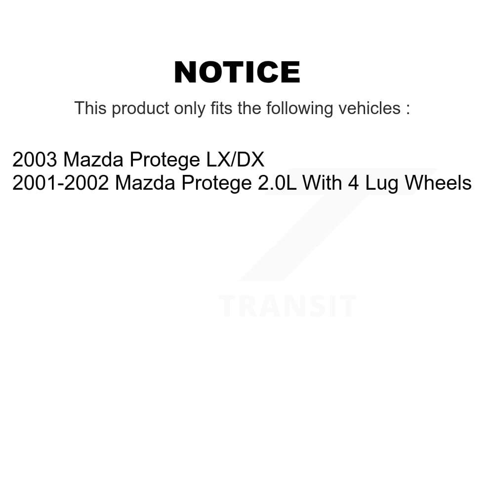 Transit Auto - K8T-100335 - Front Disc Brake Kits image 24