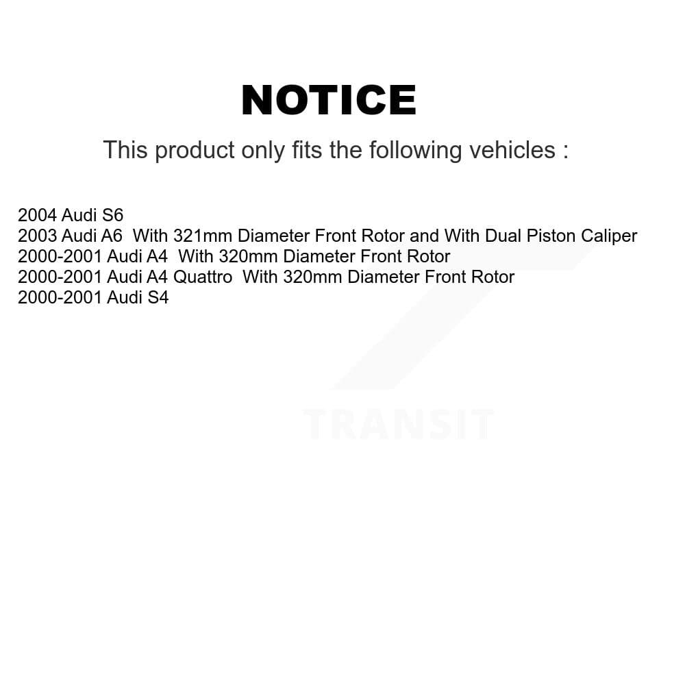 Transit Auto - K8T-100367 - Front Disc Brake Kits image 24