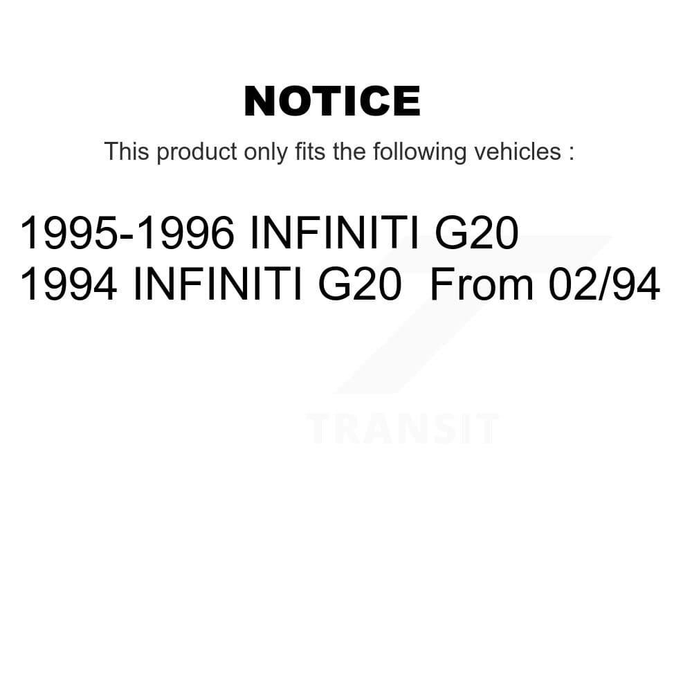 Transit Auto - K8T-101074 - Front and Rear Disc Brake Kits image 24