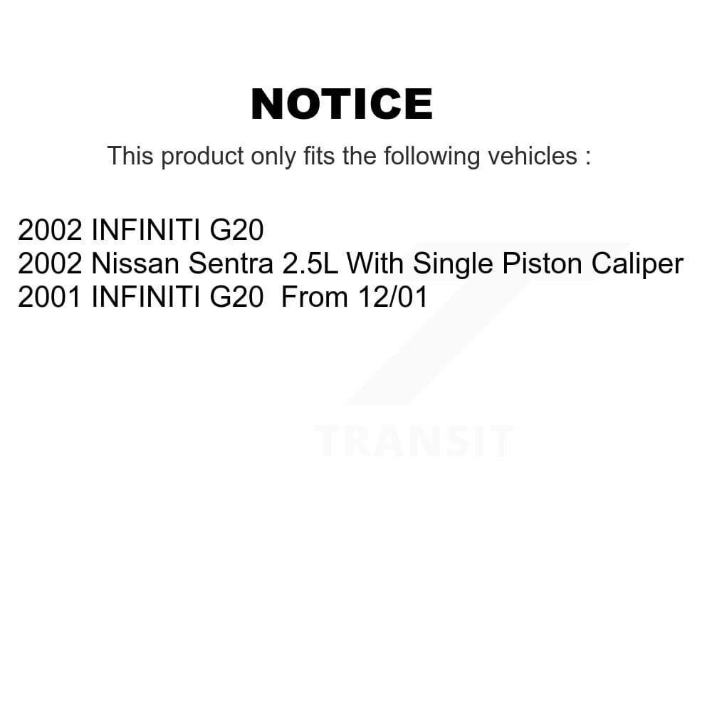 Transit Auto - K8T-101100 - Front and Rear Disc Brake Kits image 24