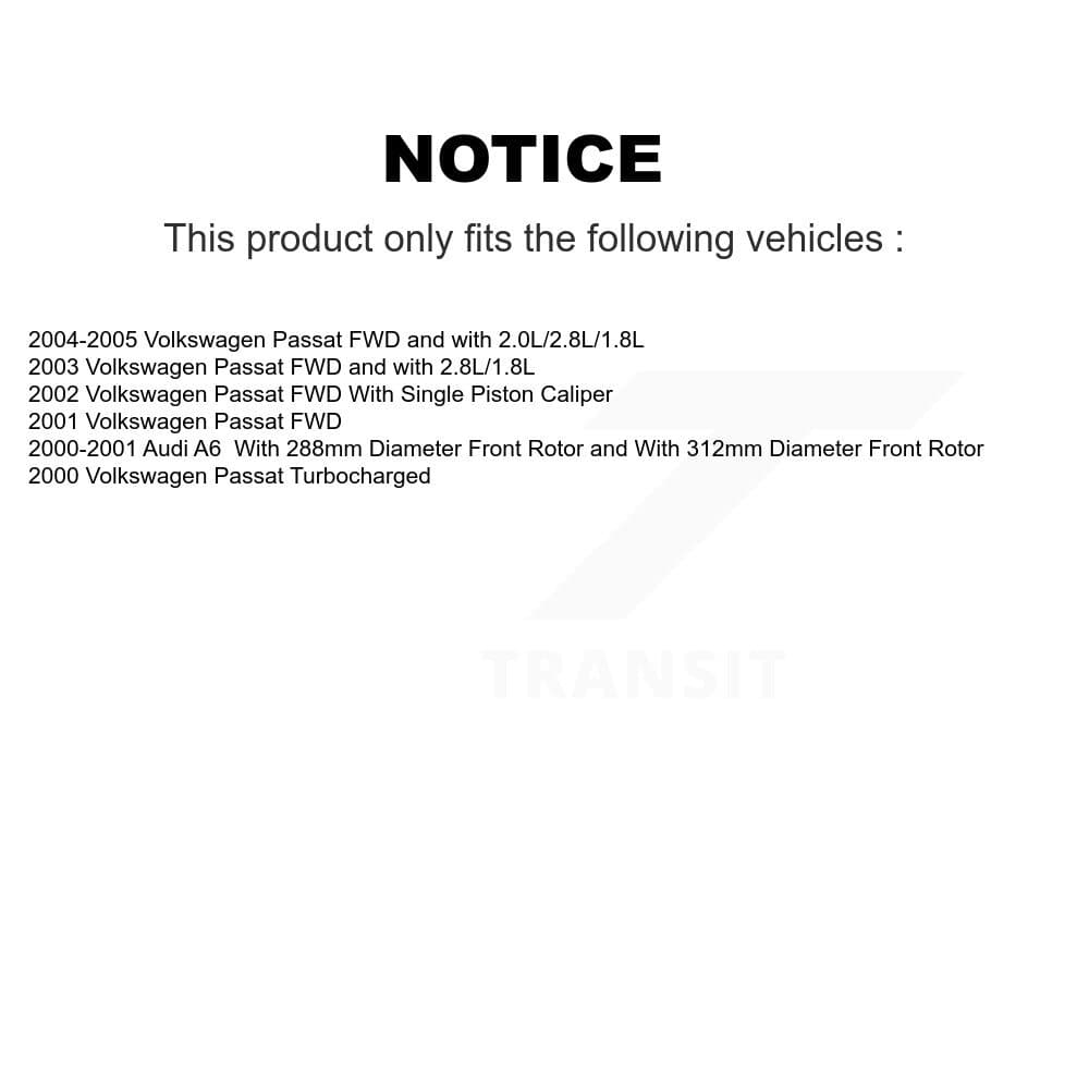 Transit Auto - K8T-101104 - Front and Rear Disc Brake Kits image 24