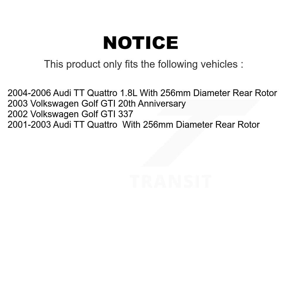 Transit Auto - K8T-101184 - Front and Rear Disc Brake Kits image 24