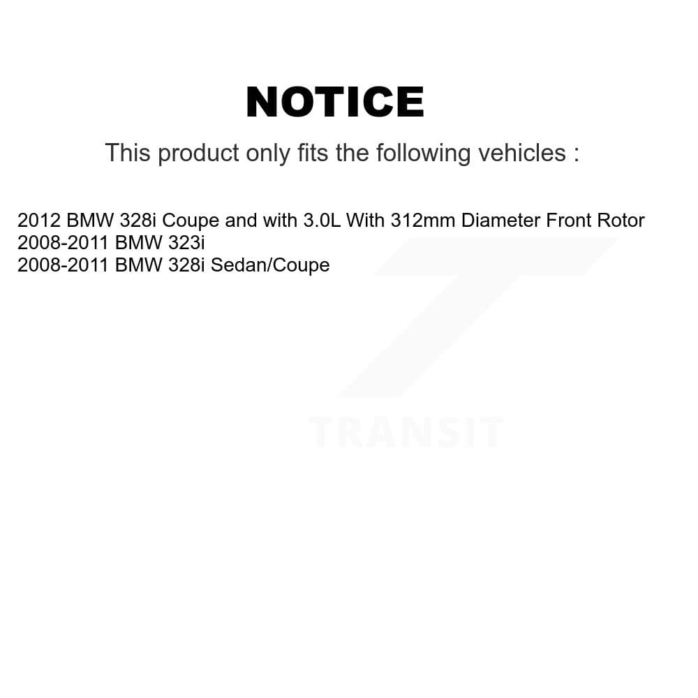 Transit Auto - K8T-101468 - Front and Rear Disc Brake Kits image 24