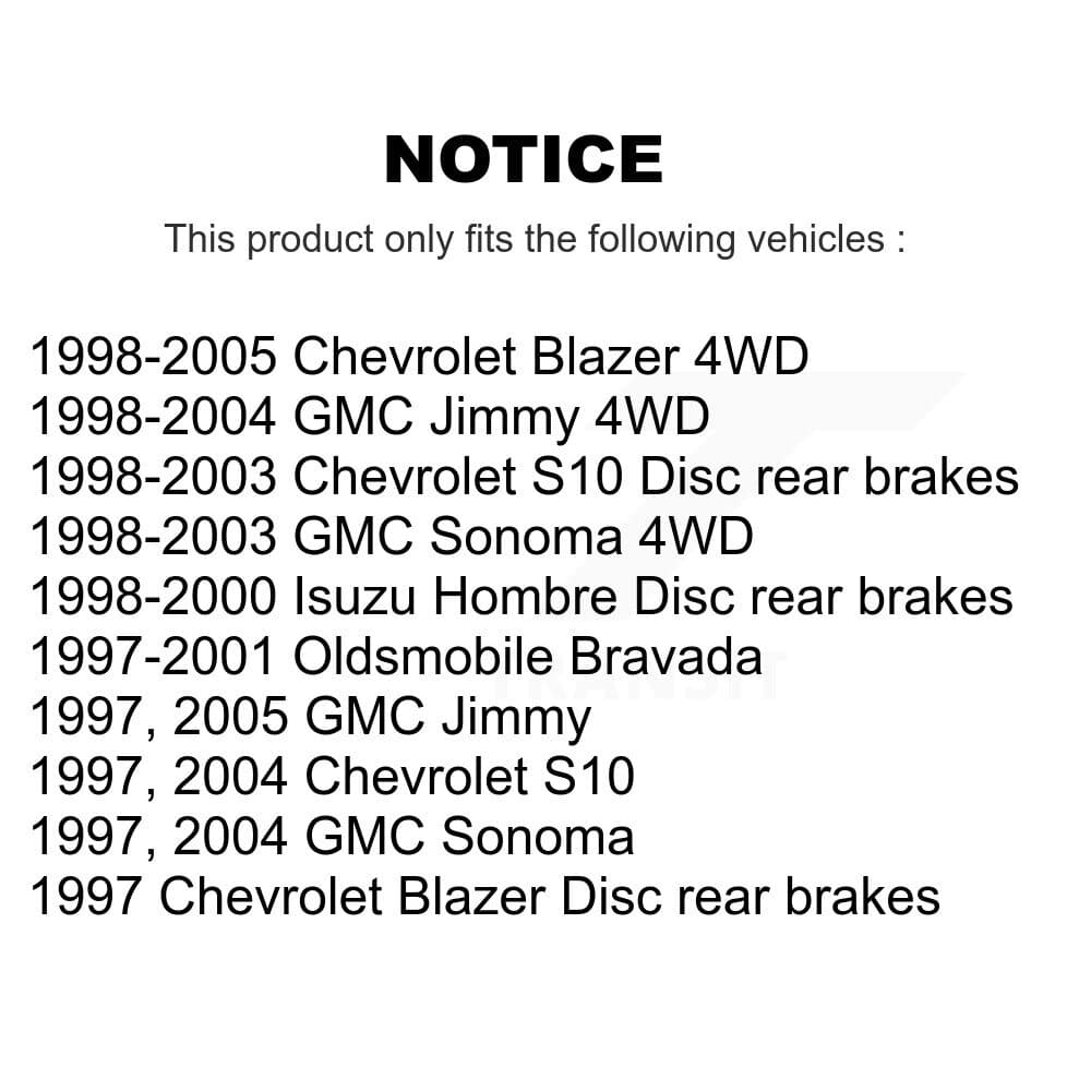 Transit Auto - K8T-101624 - Rear Disc Brake Kits image 24