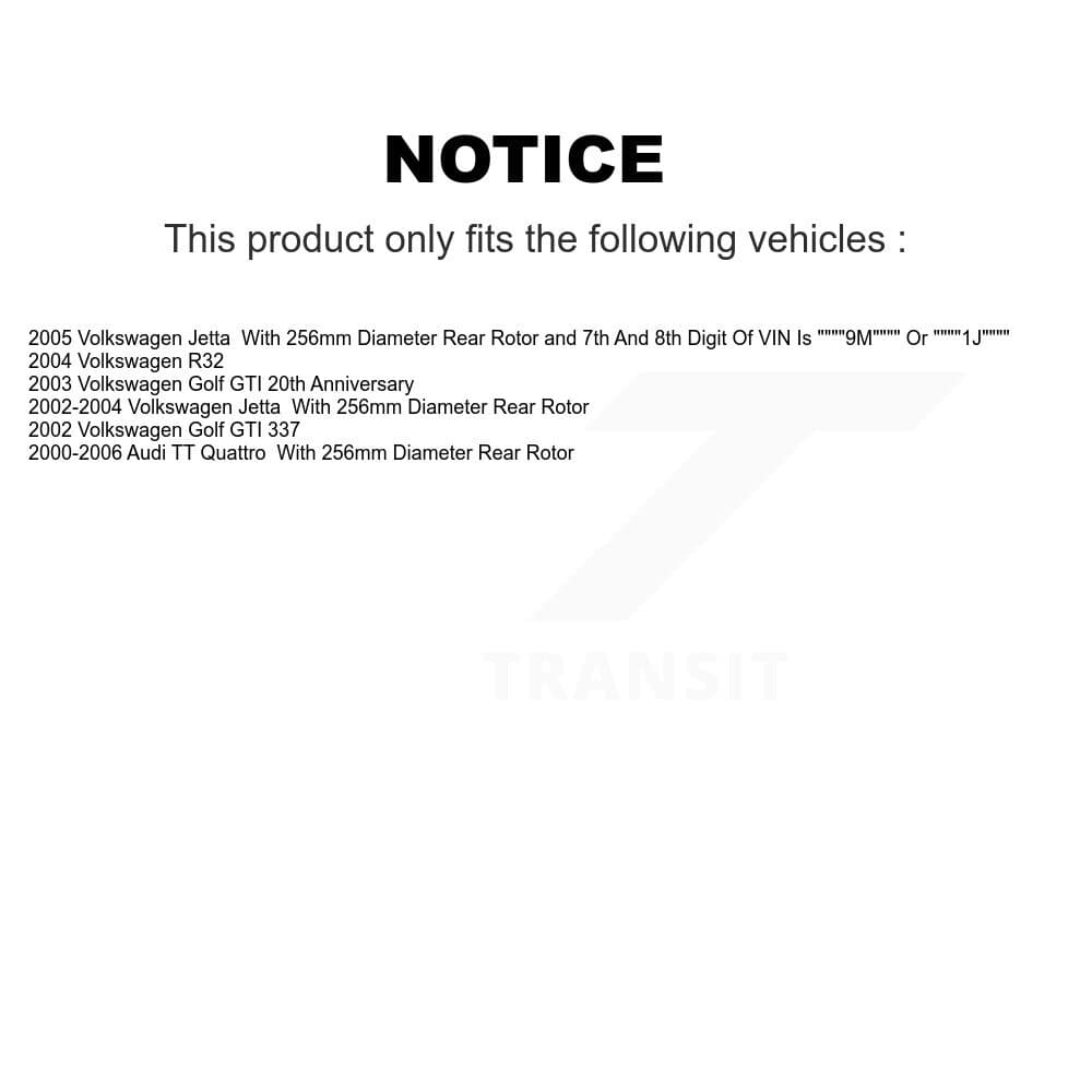 Transit Auto - K8T-101887 - Rear Disc Brake Kits image 24
