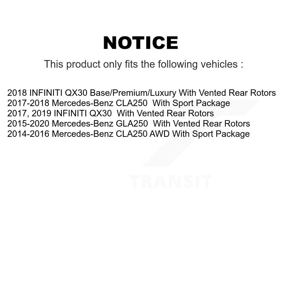 Transit Auto - K8T-103235 - Front and Rear Disc Brake Kits image 24