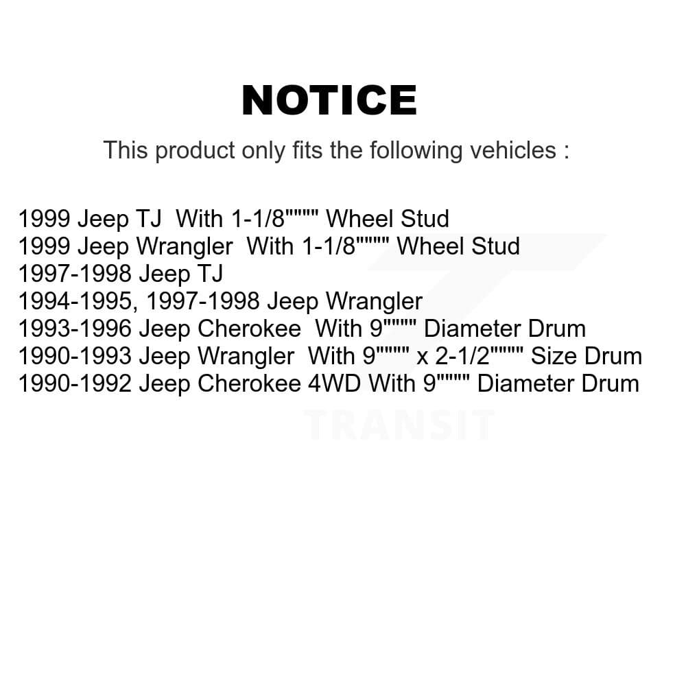 Transit Auto - K8T-103516 - Front and Rear Disc Brake Kits image 24