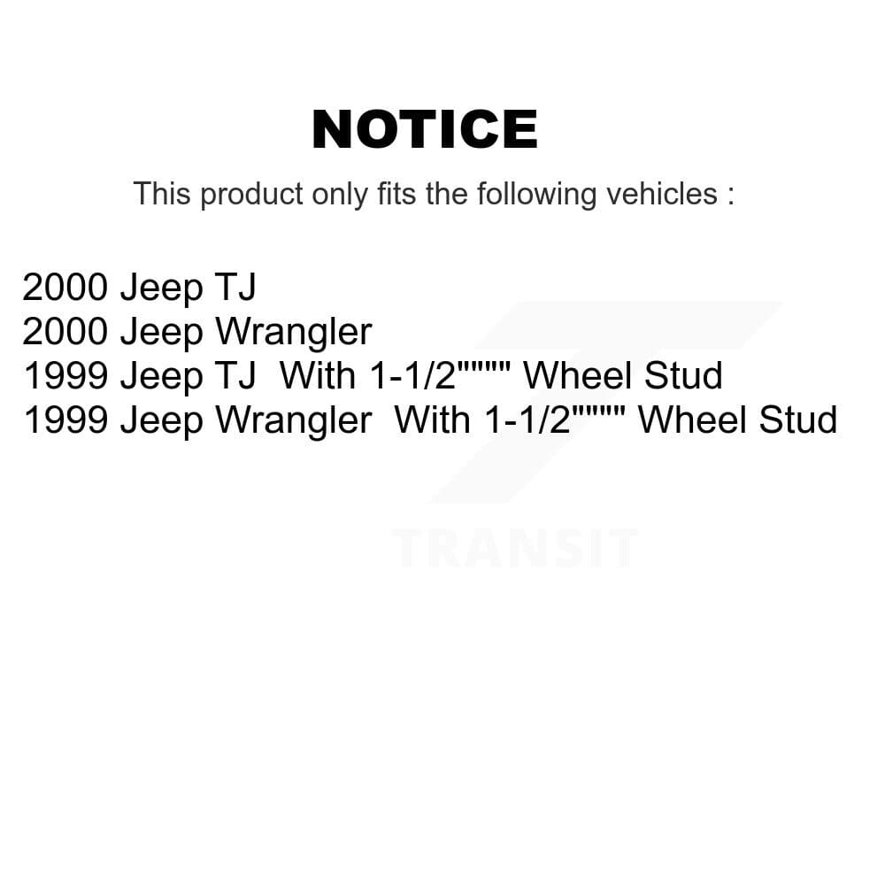 Transit Auto - K8T-103518 - Front and Rear Disc Brake Kits image 24
