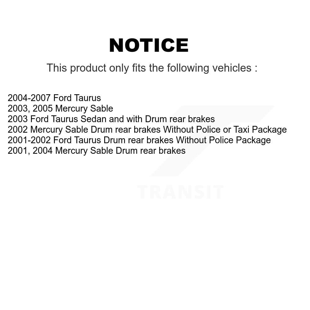 Transit Auto - K8T-103540 - Front and Rear Disc Brake Kits image 24