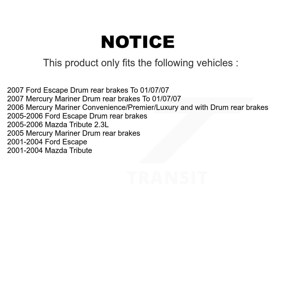 Transit Auto - K8T-103632 - Front and Rear Disc Brake Kits image 24