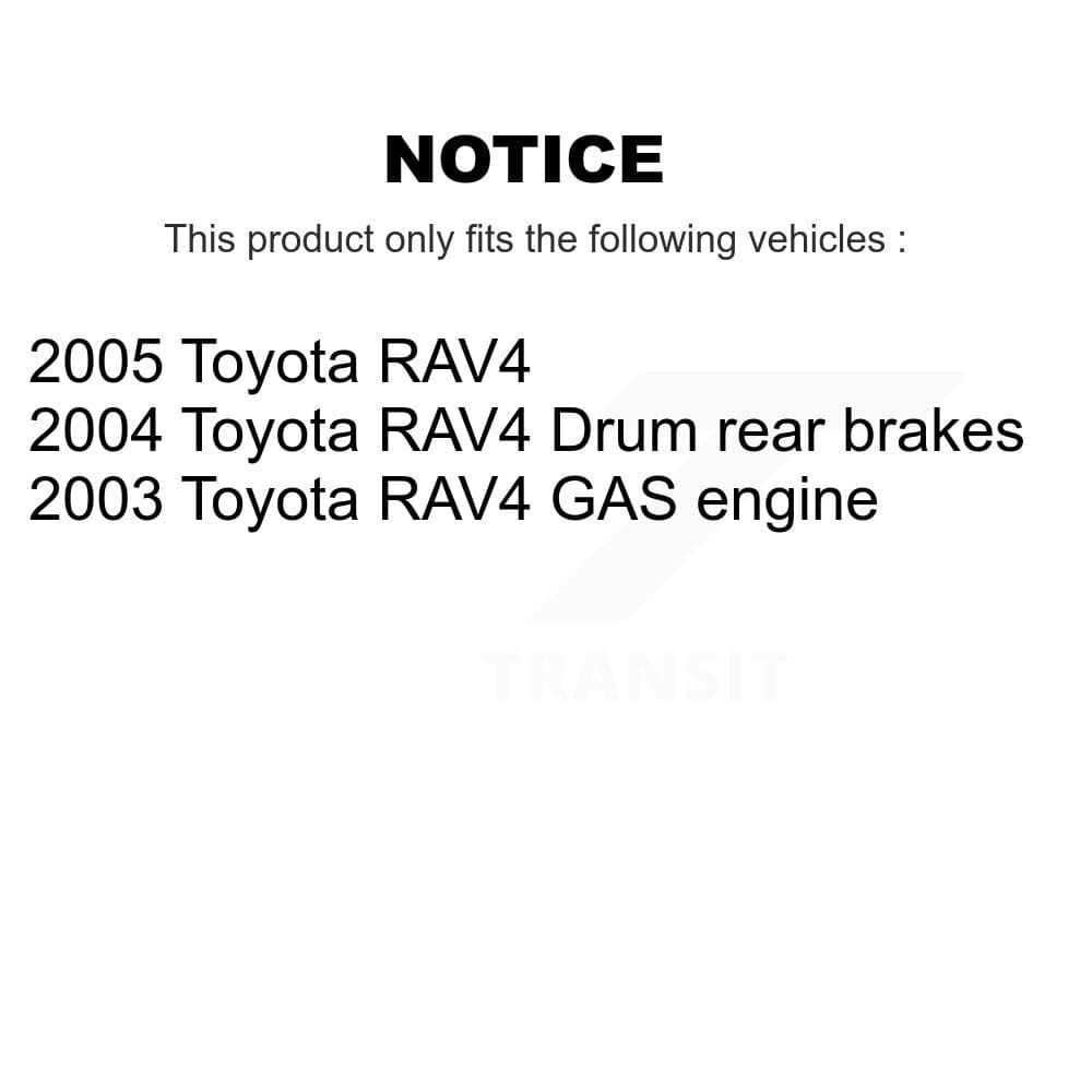 Transit Auto - K8T-103645 - Front and Rear Disc Brake Kits image 24