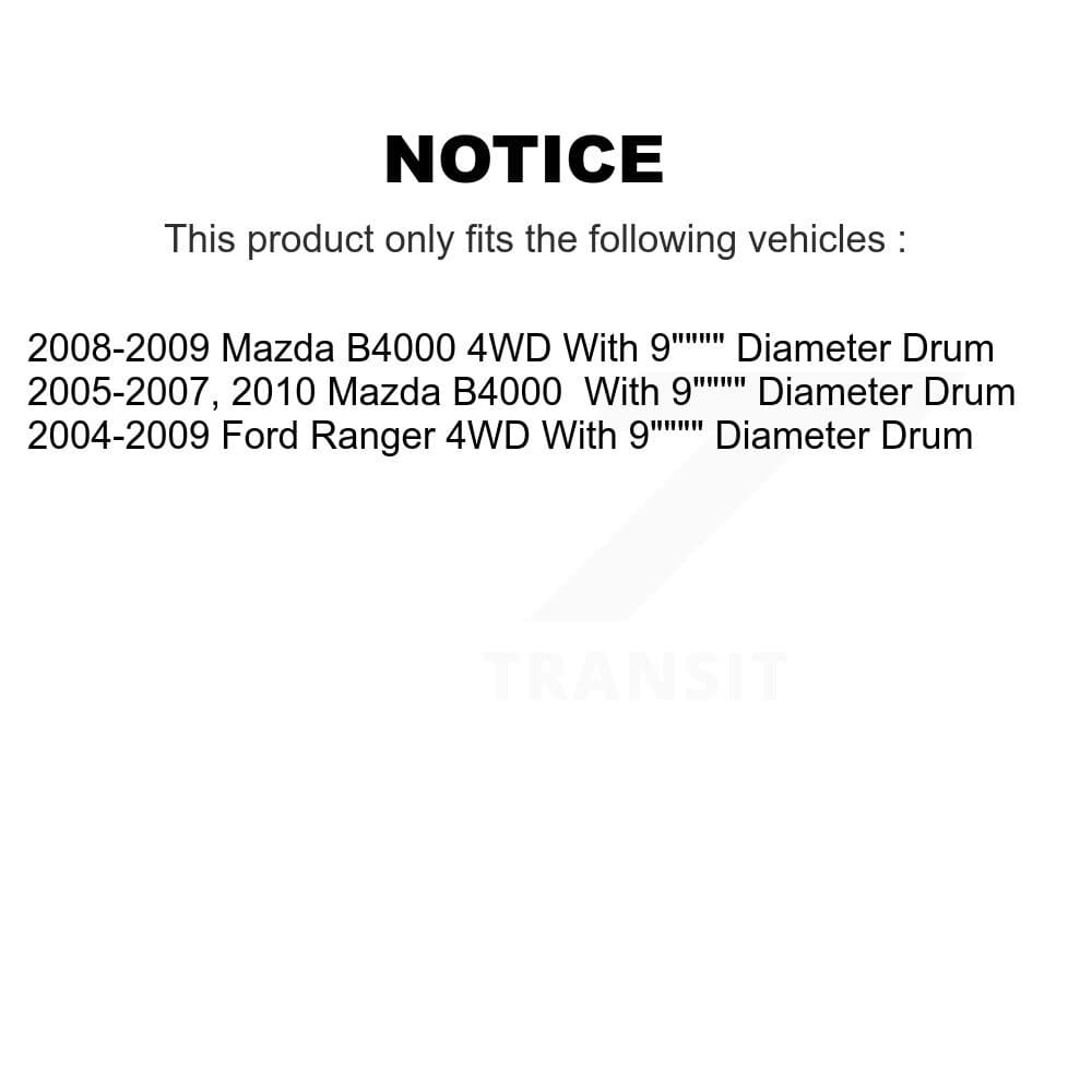 Transit Auto - K8T-103727 - Front and Rear Disc Brake Kits image 24