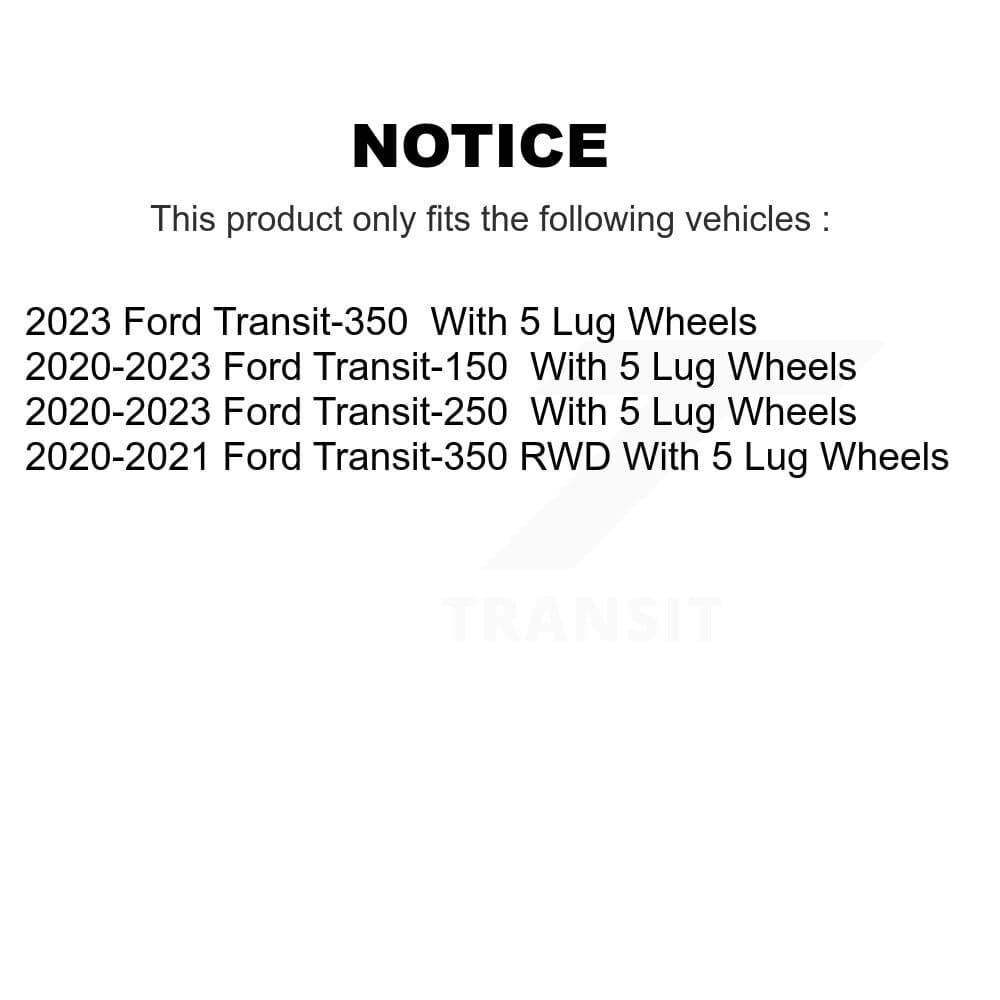 Transit Auto - K8T-104390 - Rear Disc Brake Kits image 24