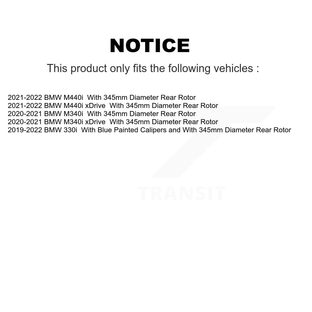 Transit Auto - K8T-104520 - Rear Disc Brake Kits image 24