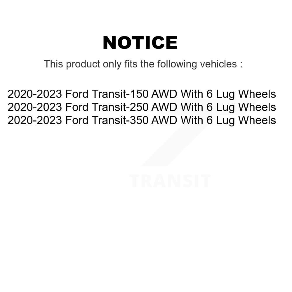 Transit Auto - K8T-104683 - Front Disc Brake Kits image 24