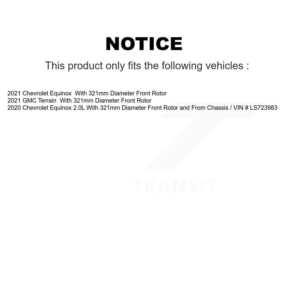 Transit Auto - K8T-104695 - Front Disc Brake Kits image 24