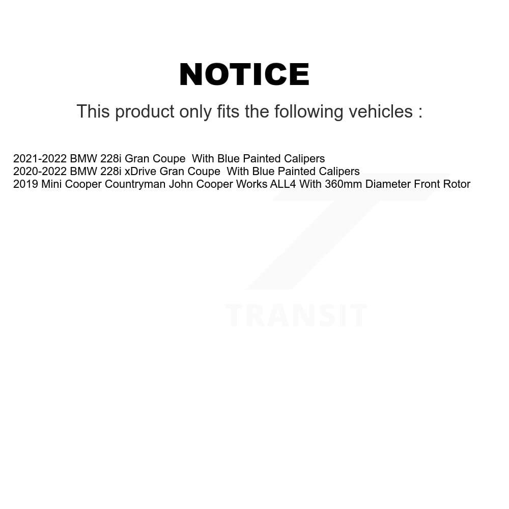 Transit Auto - K8T-104852 - Front and Rear Disc Brake Kits image 24
