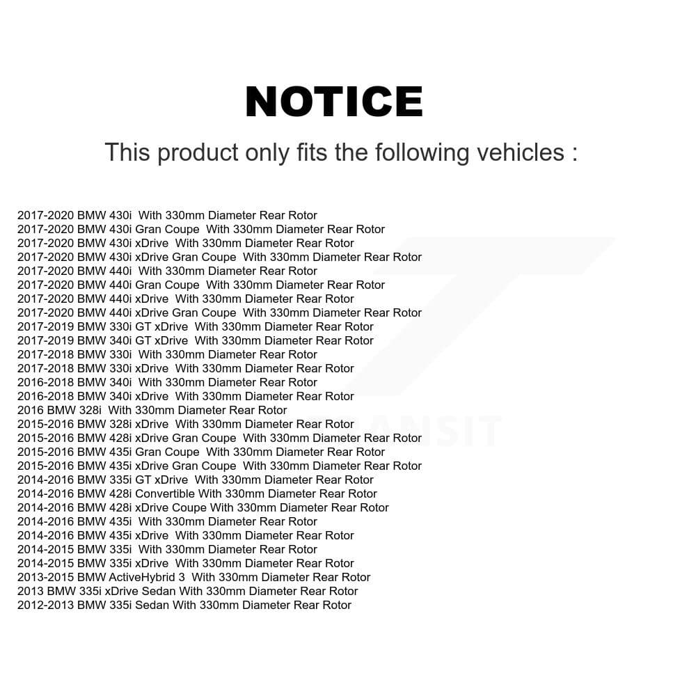 Transit Auto - K8T-105469 - Rear Disc Brake Kits image 24