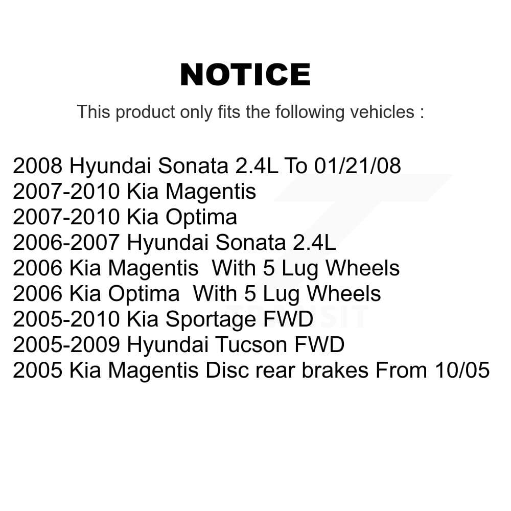 Transit Auto - K8T-105514 - Rear Disc Brake Kits image 24