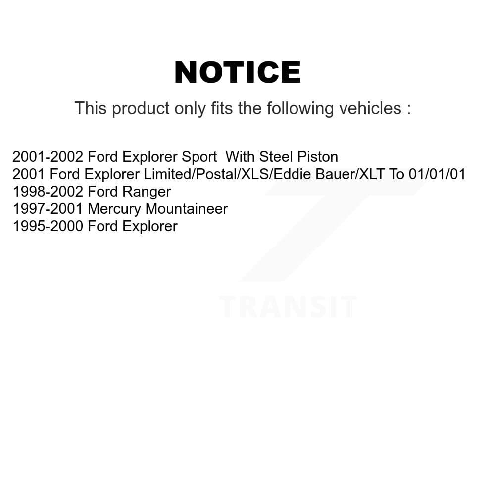 Transit Auto - K8T-105576 - Rear Disc Brake Kits image 24