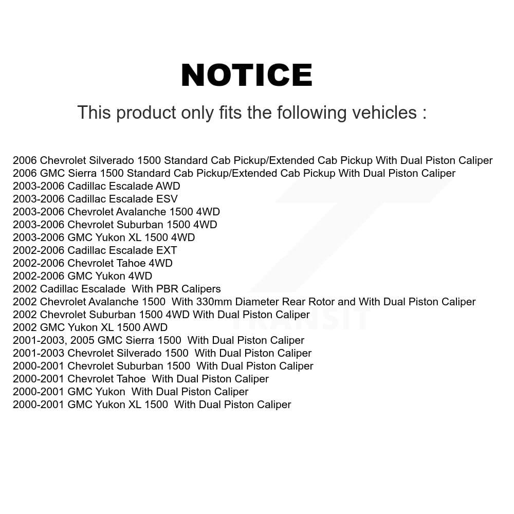 Transit Auto - K8T-105582 - Rear Disc Brake Kits image 24