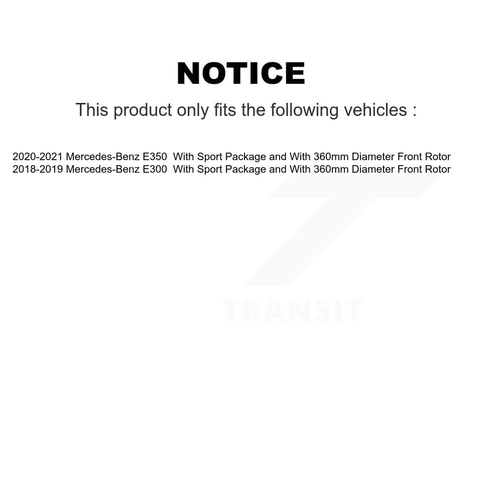 Transit Auto - K8T-105876 - Front and Rear Disc Brake Kits image 24