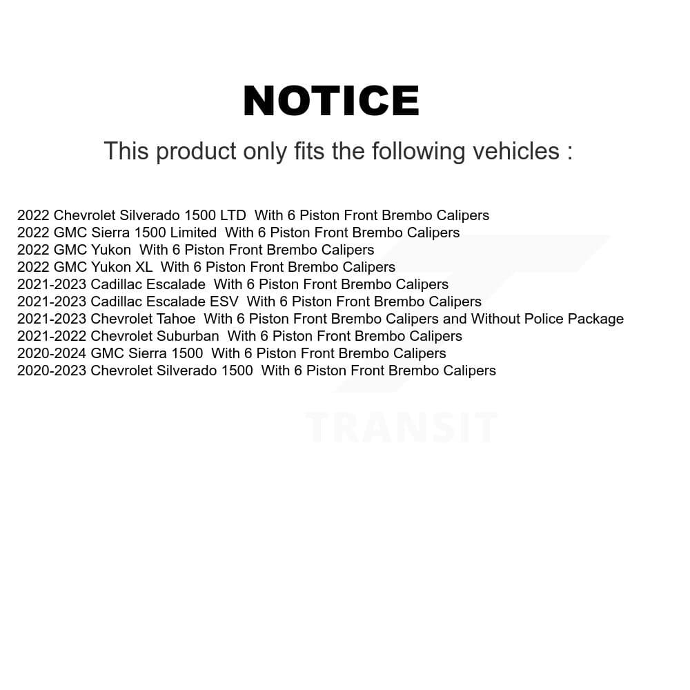 Transit Auto - K8T-105895 - Front and Rear Disc Brake Kits image 24