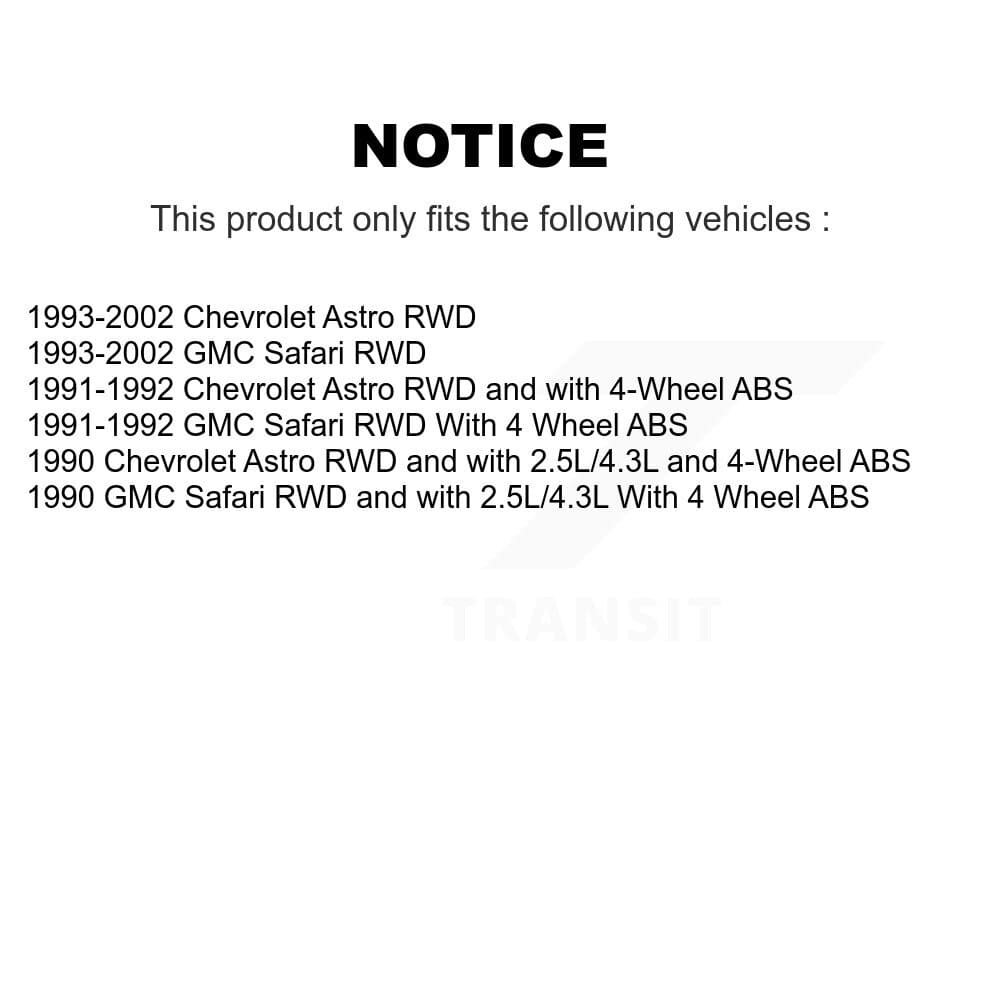 Transit Auto - KBB-1000058T - Front Wheel Bearing and Race Set Kits image 24