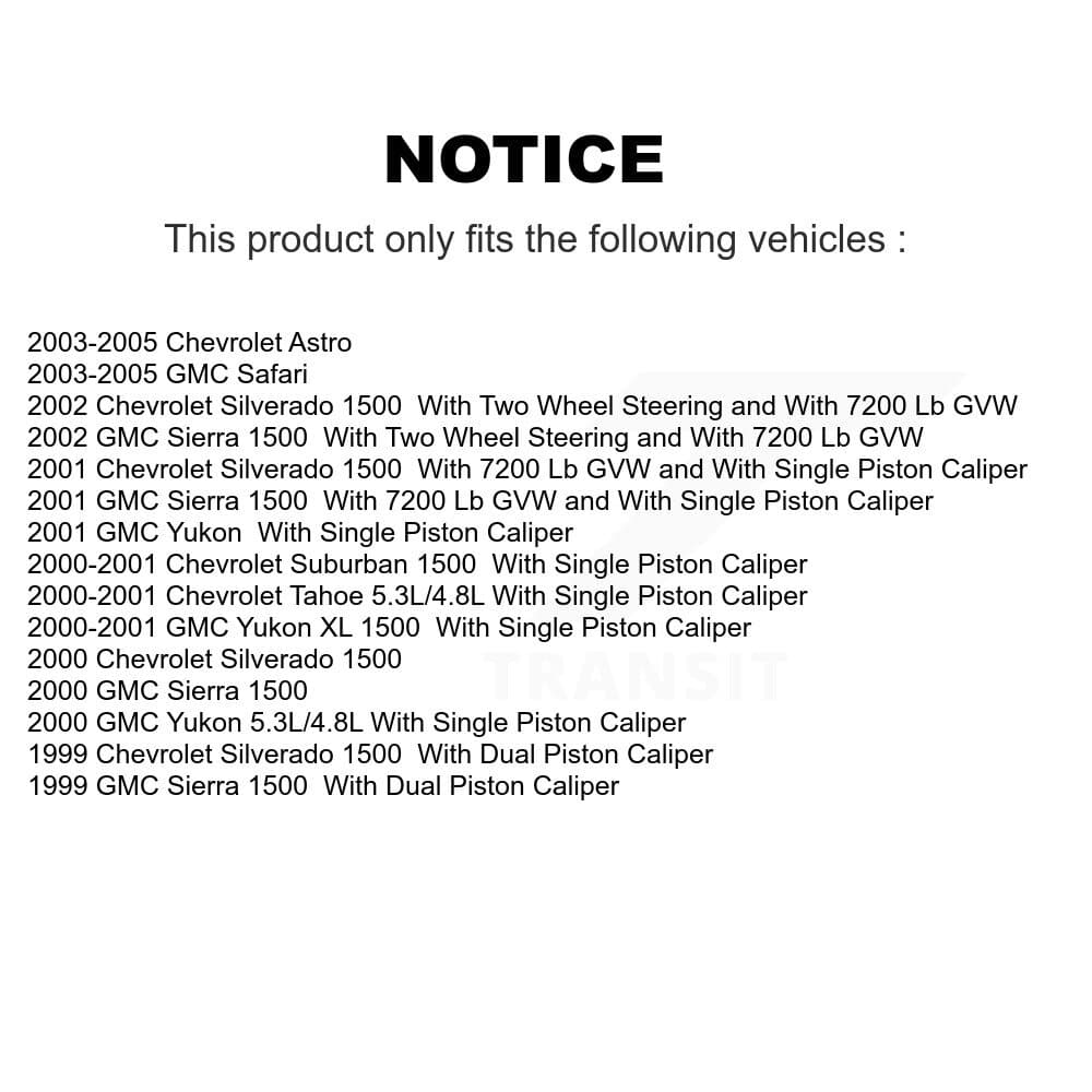 CMX - KBC-100051 - Front and Rear Disc Brake Caliper Kits image 15