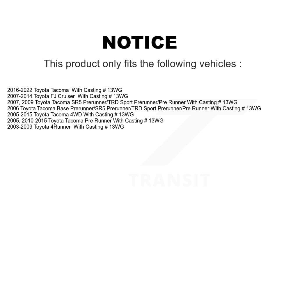 CMX - KBC-100108 - Front Disc Brake Caliper Kits image 15