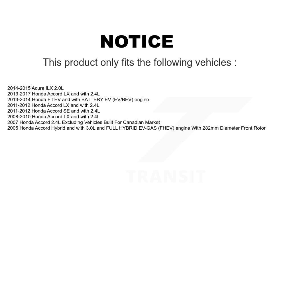 Transit Auto - KC8-100001N - Front Disc Brake Kits image 24