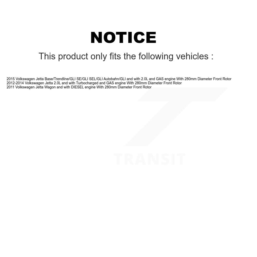 Transit Auto - KC8-100048P - Front Disc Brake Kits image 24