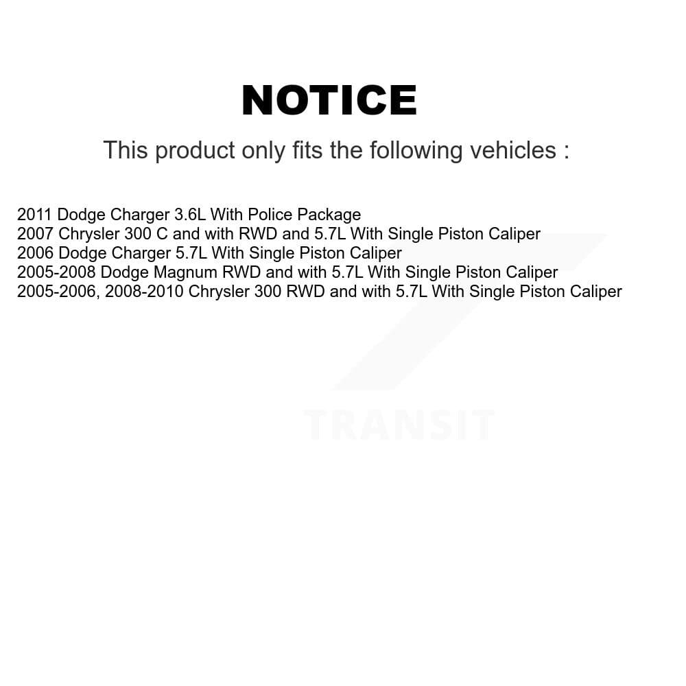 Transit Auto - KC8-100078P - Front Disc Brake Kits image 24