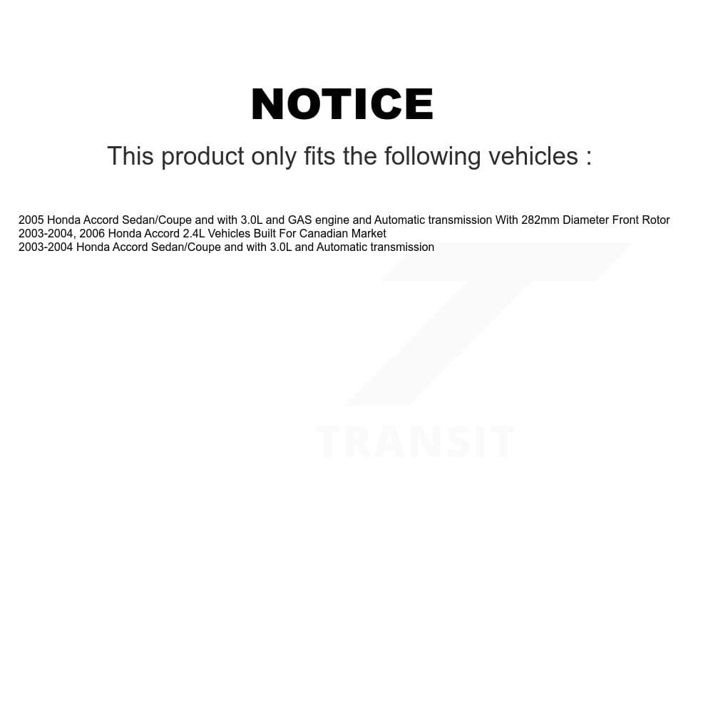Transit Auto - KC8-100084P - Front Disc Brake Kits image 24