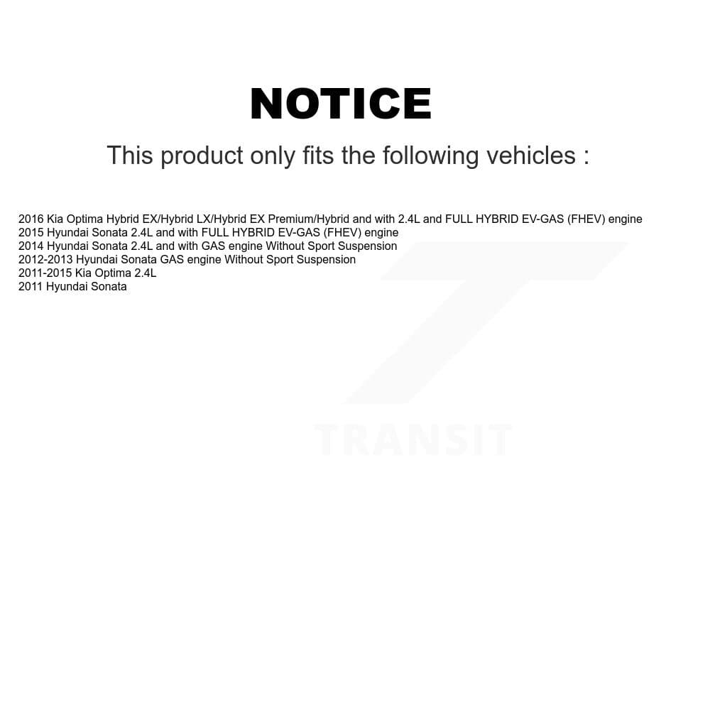Transit Auto - KC8-100101P - Front Disc Brake Kits image 24