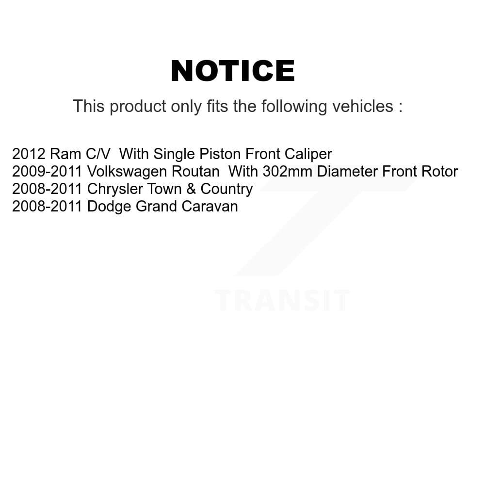 Transit Auto - KC8-100128S - Front Disc Brake Kits image 24