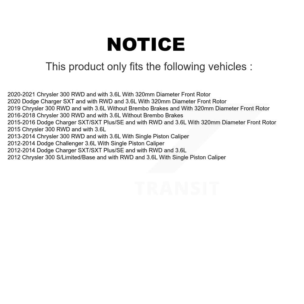 Transit Auto - KC8-100220N - Front Disc Brake Kits image 24
