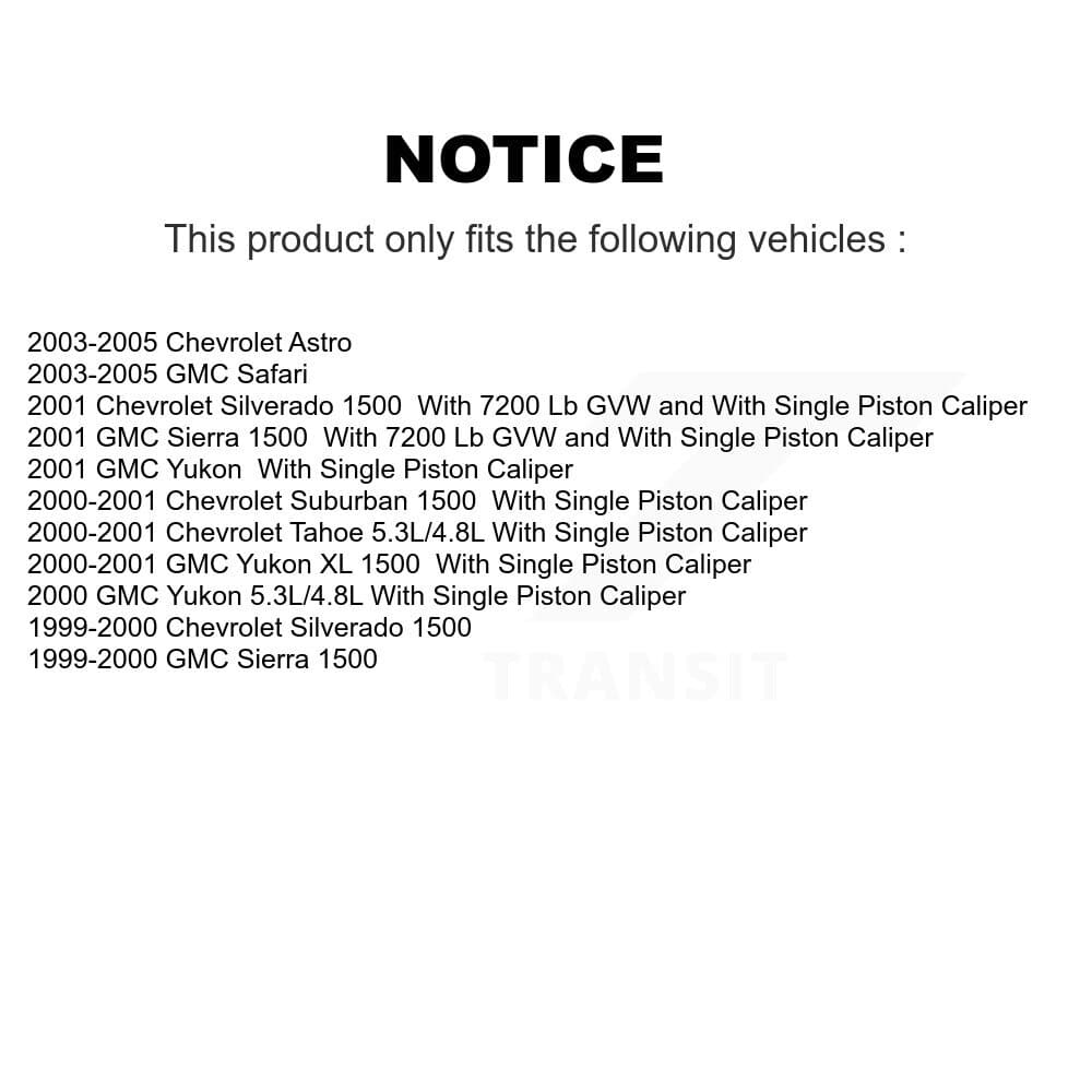 Transit Auto - KC8-100264T - Rear Disc Brake Kits image 24