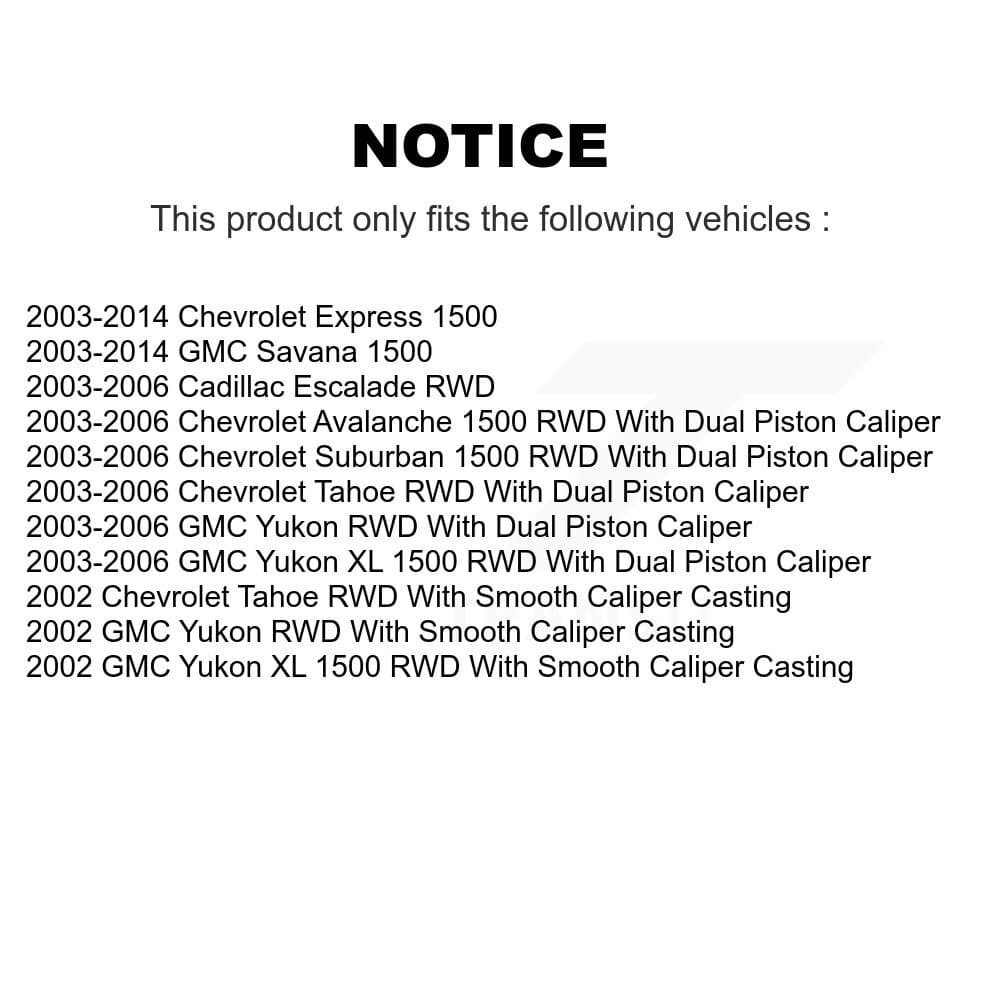 CMX - KC8-100372C - Rear Disc Brake Kits image 24
