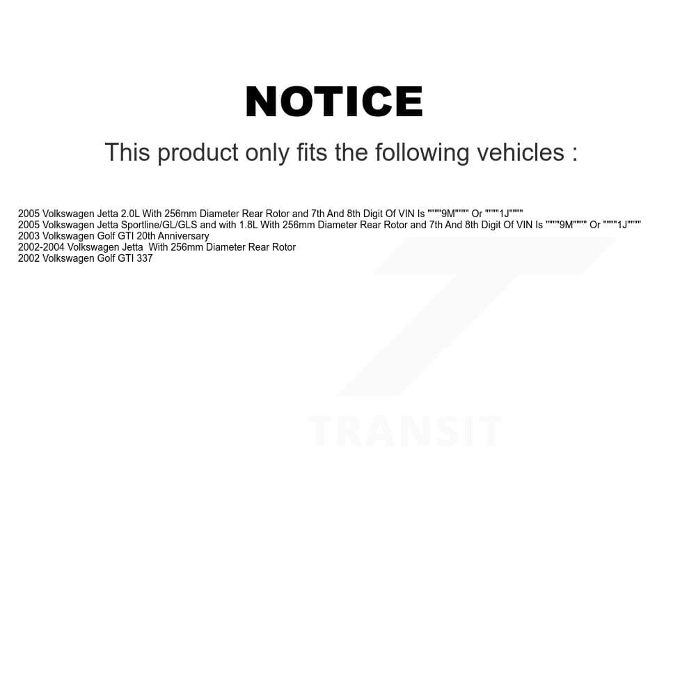 CMX - KC8-100395C - Rear Disc Brake Kits image 24
